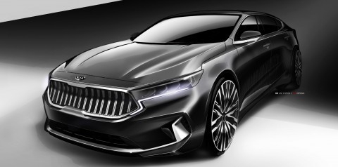 K7 PREMIER 전측면 렌더링