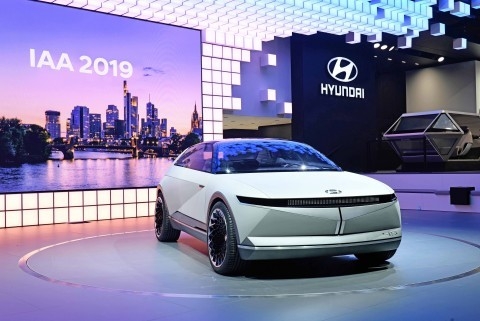 현대자동차의 2019 프랑크푸르트 모터쇼 전시 공간과 EV 콘셉트카 45