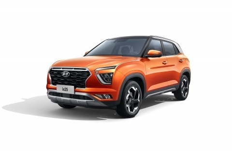 현대자동차가 중국 소형 SUV 신형 ix25를 출시했다