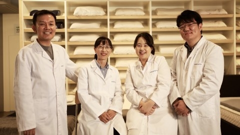 이브자리 수면환경연구소 책임연구원들
