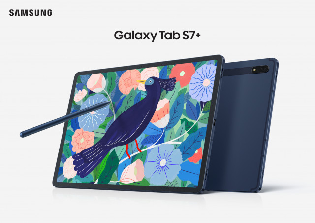 삼성전자가 출시하는 갤럭시 탭 S7+ 미스틱 네이비