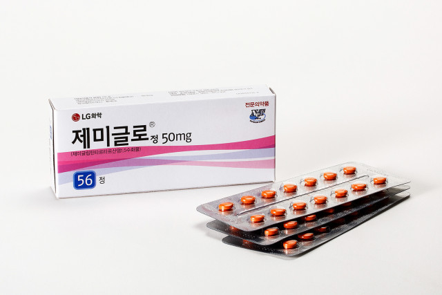 LG화학 당뇨병 치료제 제미글로