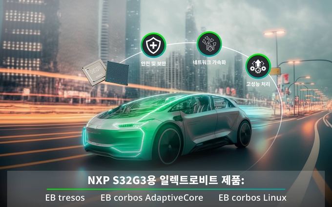 NXP S32G3를 지원하는 일렉트로비트 소프트웨어
