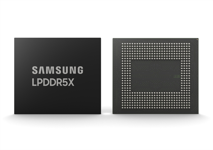 업계 최고 속도 LPDDR5X 제품