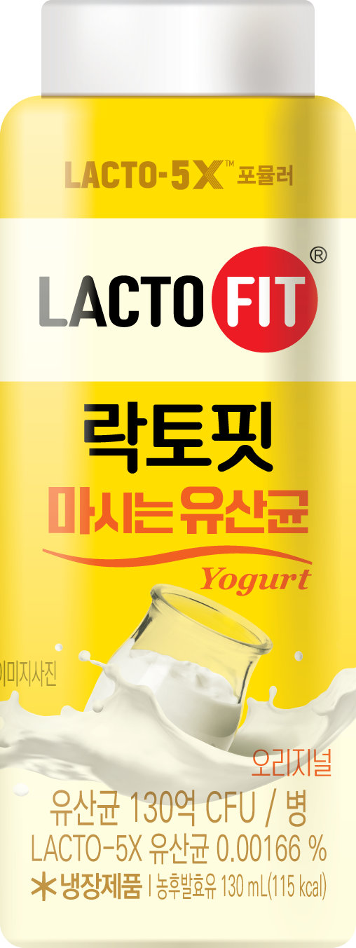 종근당건강 마시는 락토핏 유산균.