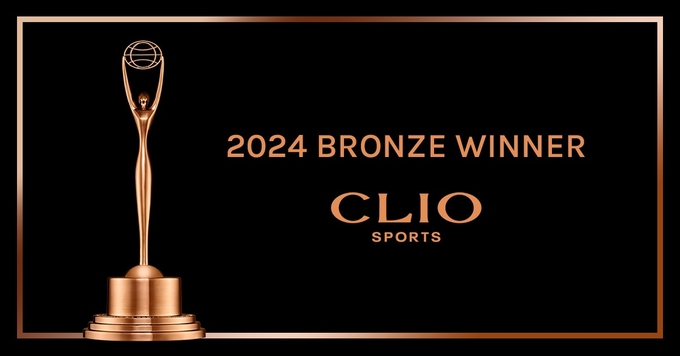 2024 클리오 스포츠 어워드(2024 Clio Sports Awards) 수상 이미지.