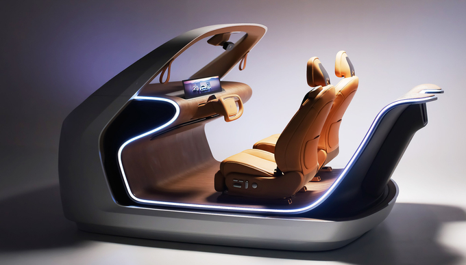 LG전자가 CES 2025에서 공감지능(AI)을 적용한 첨단 모빌리티 기술인 ‘인캐빈 센싱(In-Cabin sensing, 운전자 및 차량 내부 공간 감지)’ 솔루션을 시뮬레이션으로 체험하는 공간을 마련한다. 사진은 차별화된 운전자 경험을 제공하는 인캐빈 센싱 솔루션을 적용한 콘셉트 차량.