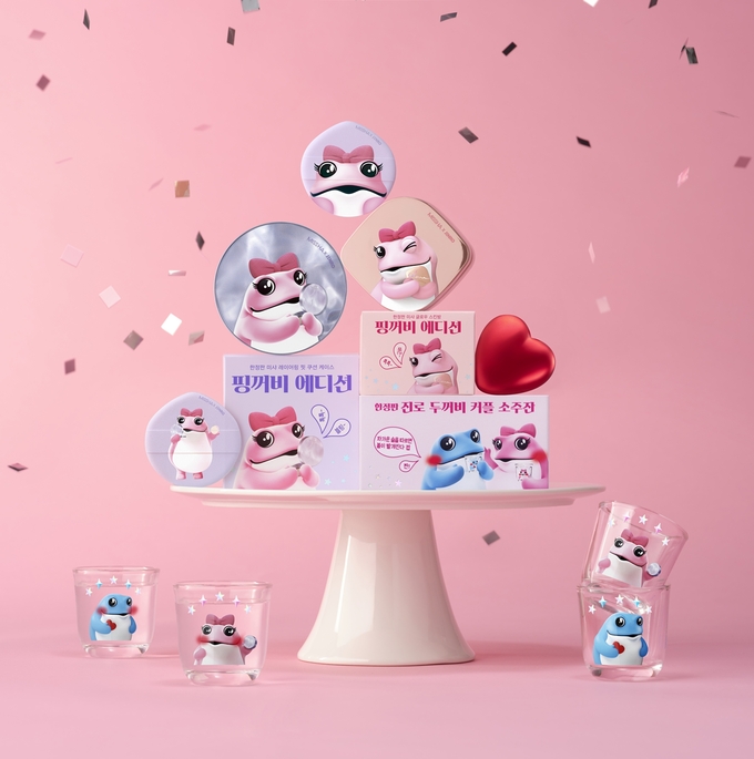 진로X미샤 협업 제품 이미지.