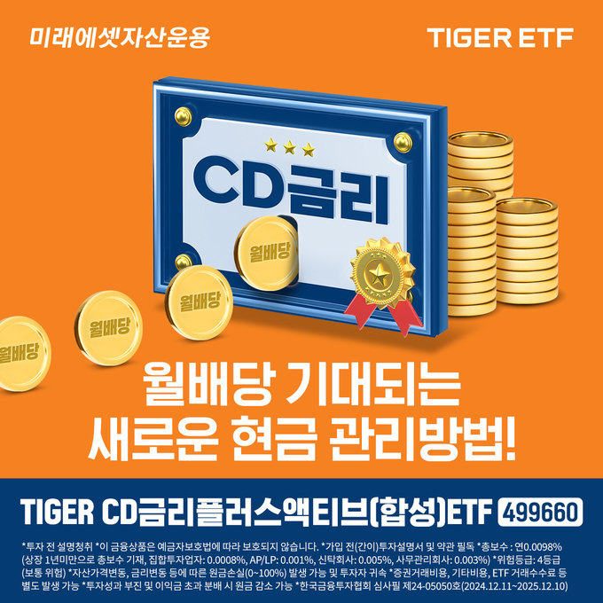 TIGER CD금리플러스액티브_사진.