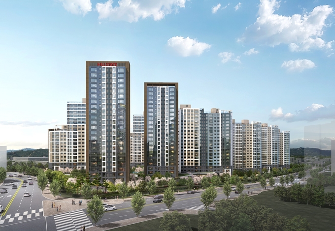 힐스테이트 죽림더프라우드 투시도.