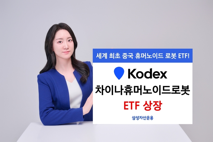 삼성자산, KODEX 차이나휴머노이드로봇 ETF 신규 상장.