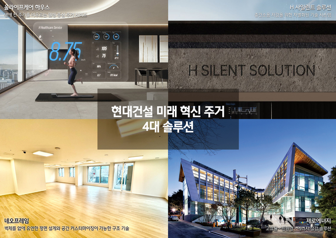 미래 혁신 주거 4대 솔루션.