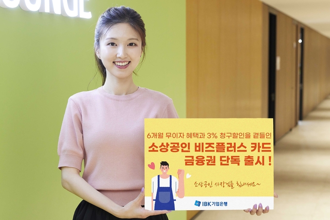 소상공인 비즈플러스 카드.