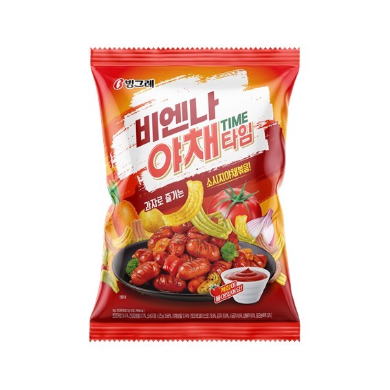소시지 야채볶음 접목 스낵 '비엔나 야채타임' 출시.