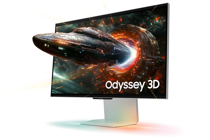 삼성전자 3D 게이밍 모니터 ‘오디세이 3D’ 제품.