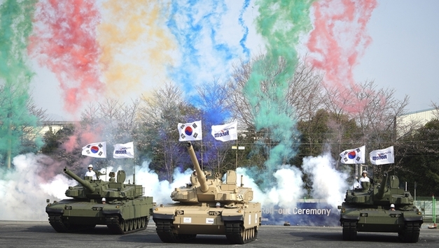 현대로템, 중동형 K2 전차 실물 최초 공개