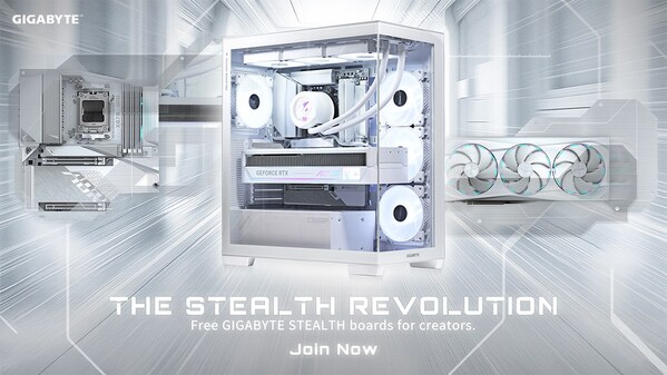 기가바이트, 깔끔하고 아름다운 PC 조립을 위한 STEALTH Revolution 캠페인 출범